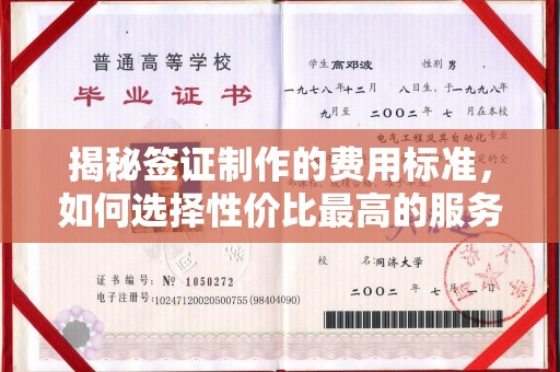 宝山揭秘签证制作的费用标准，如何选择性价比最高的服务？